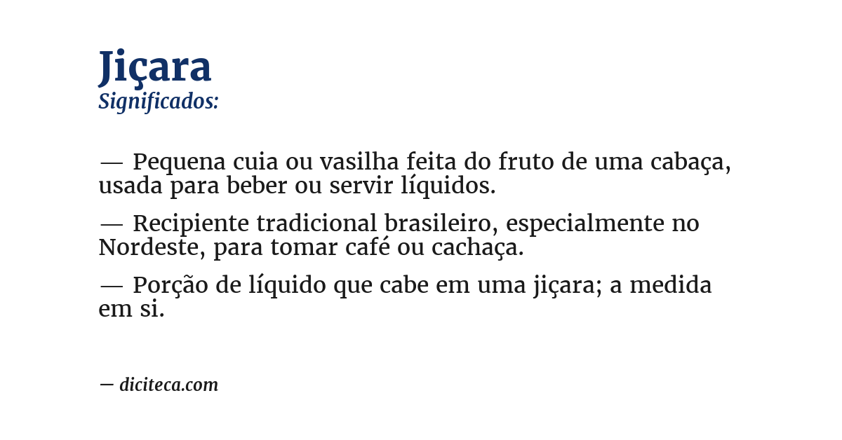 Significado de jiçara