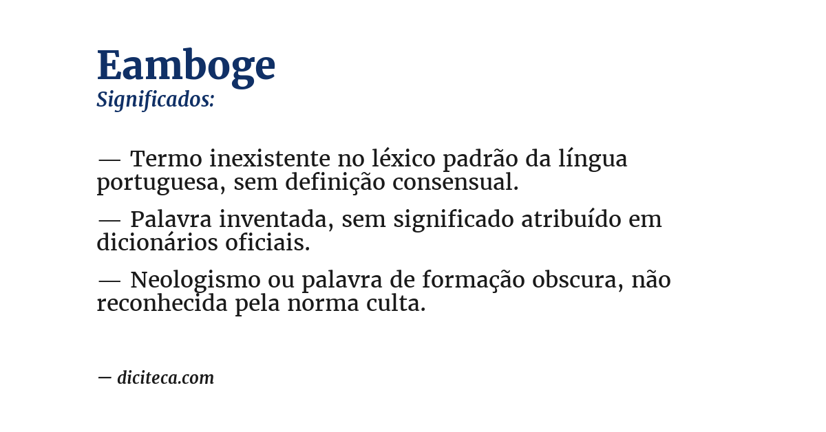 Significado de eamboge