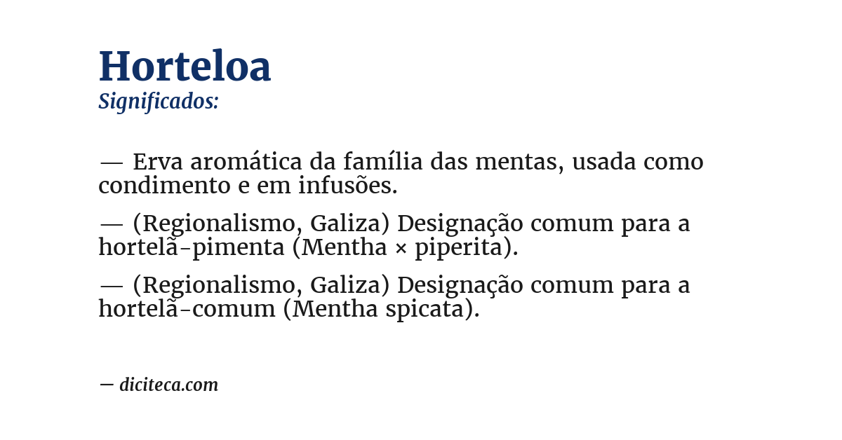 Significado de horteloa