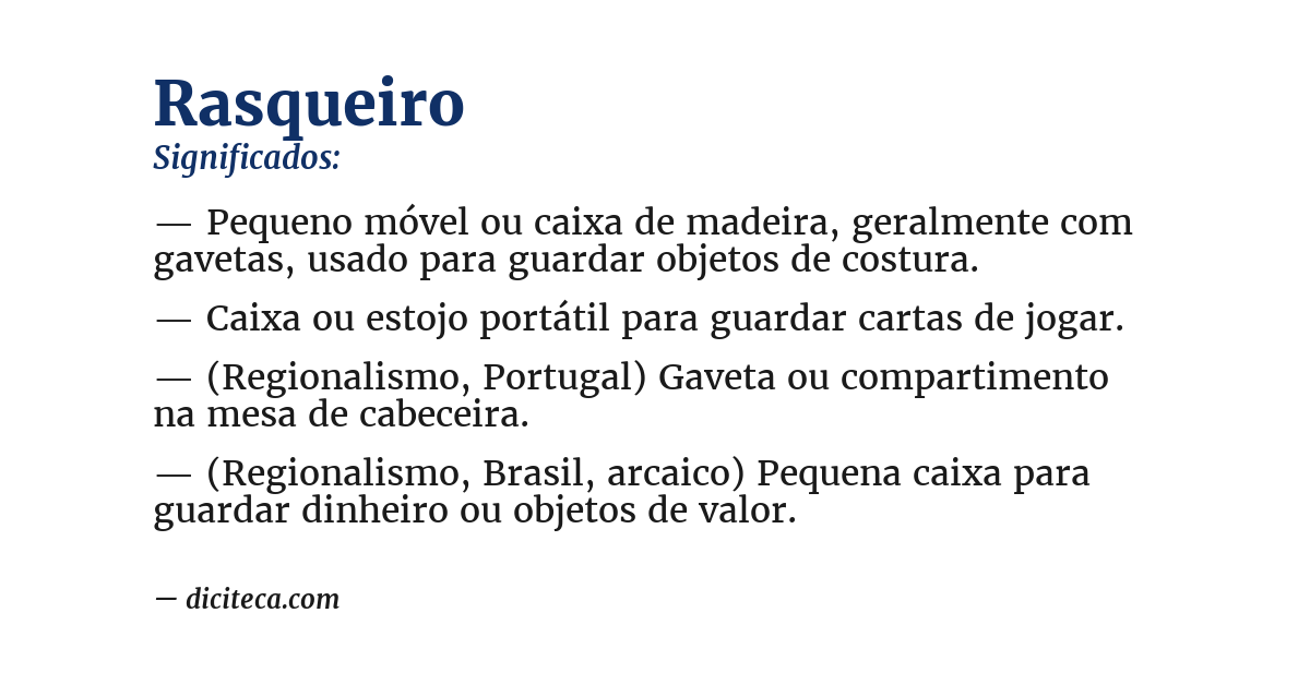Significado de rasqueiro