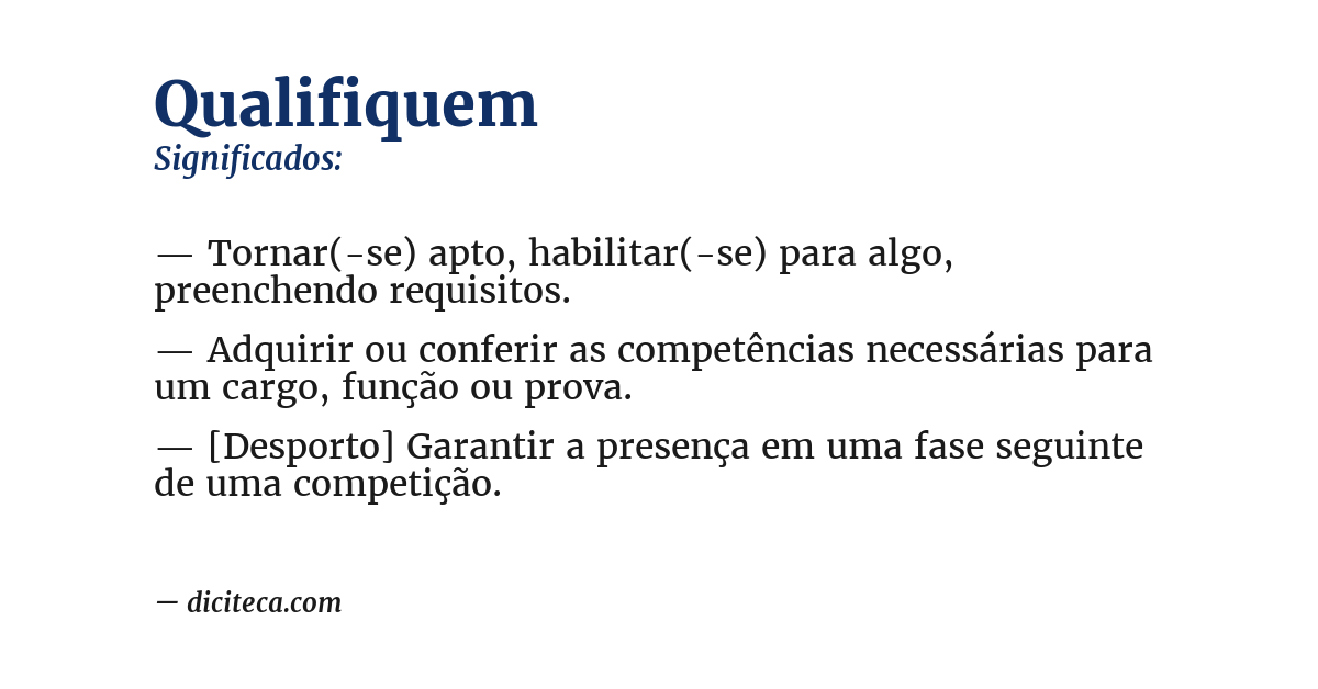 Significado de qualifiquem