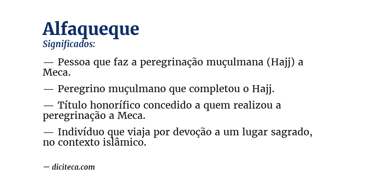 Significado de alfaqueque