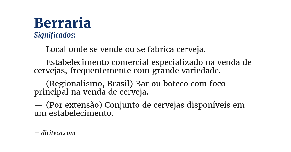 Significado de berraria
