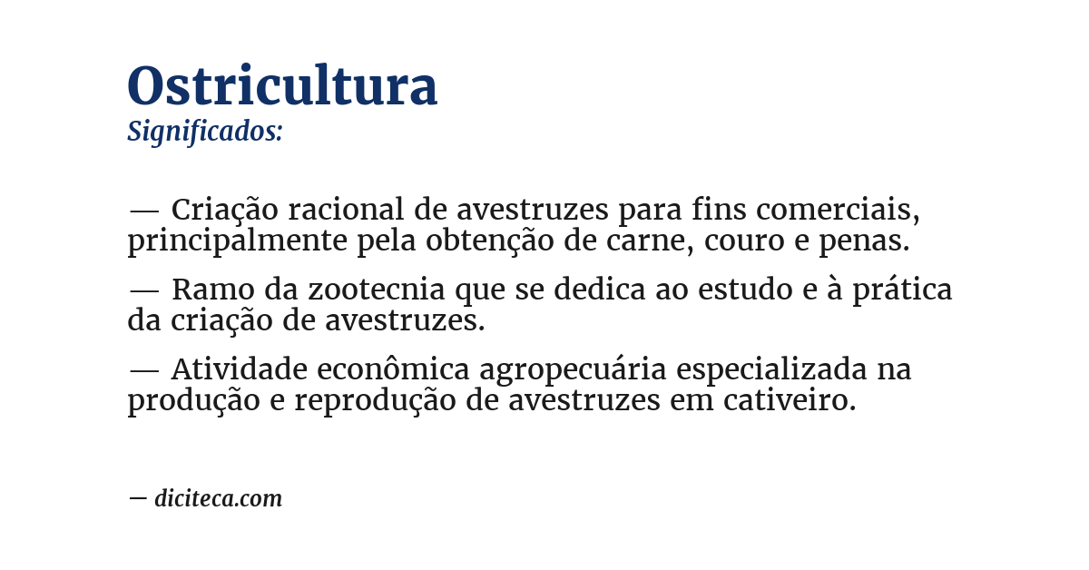 Significado de ostricultura