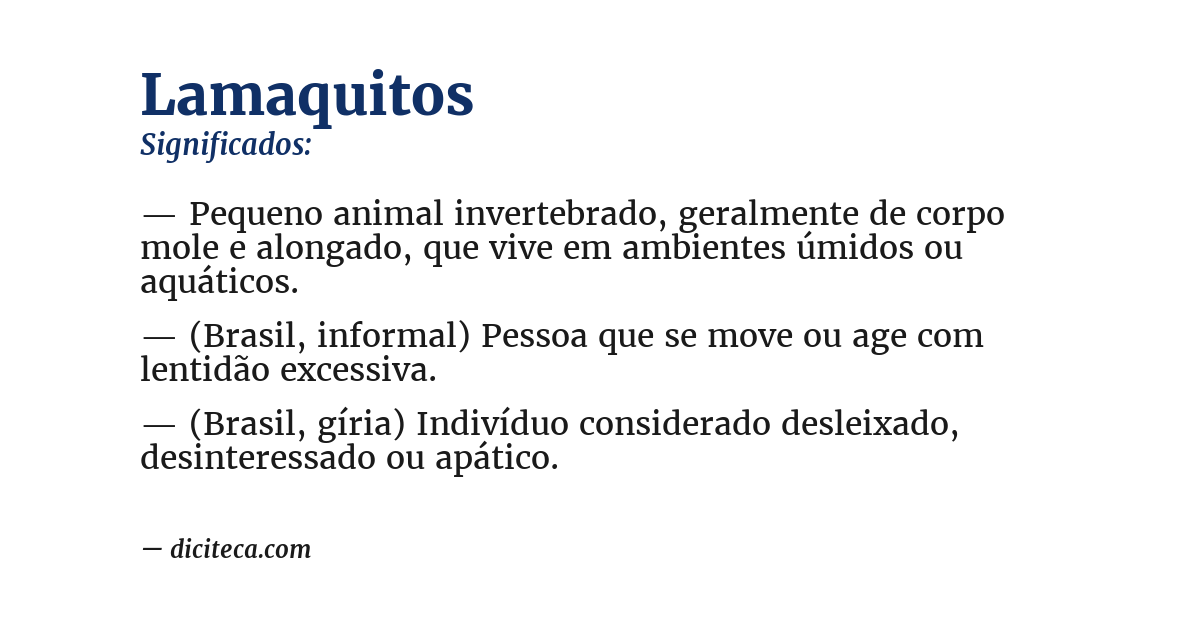 Significado de lamaquitos