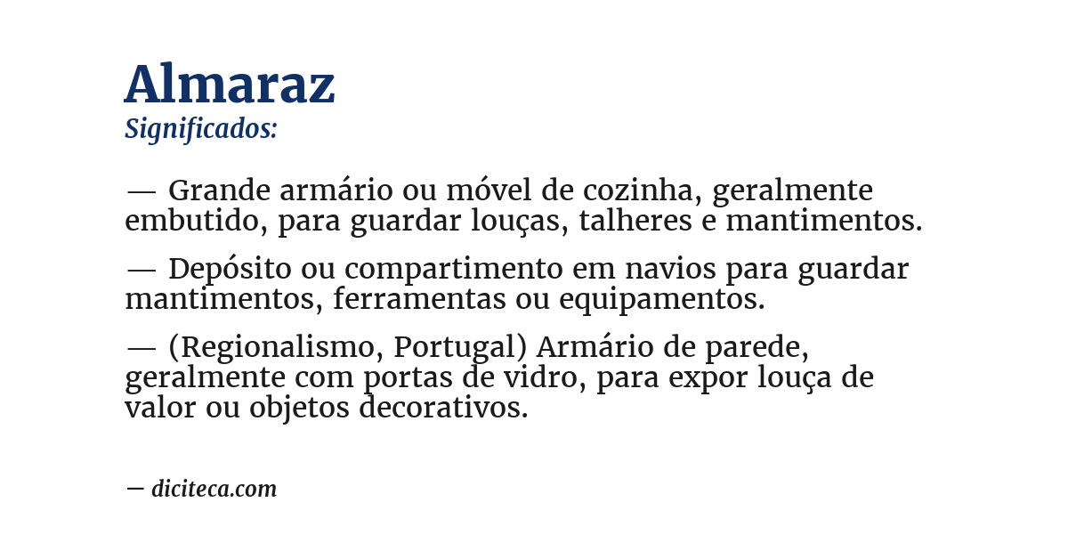 Significado de almaraz