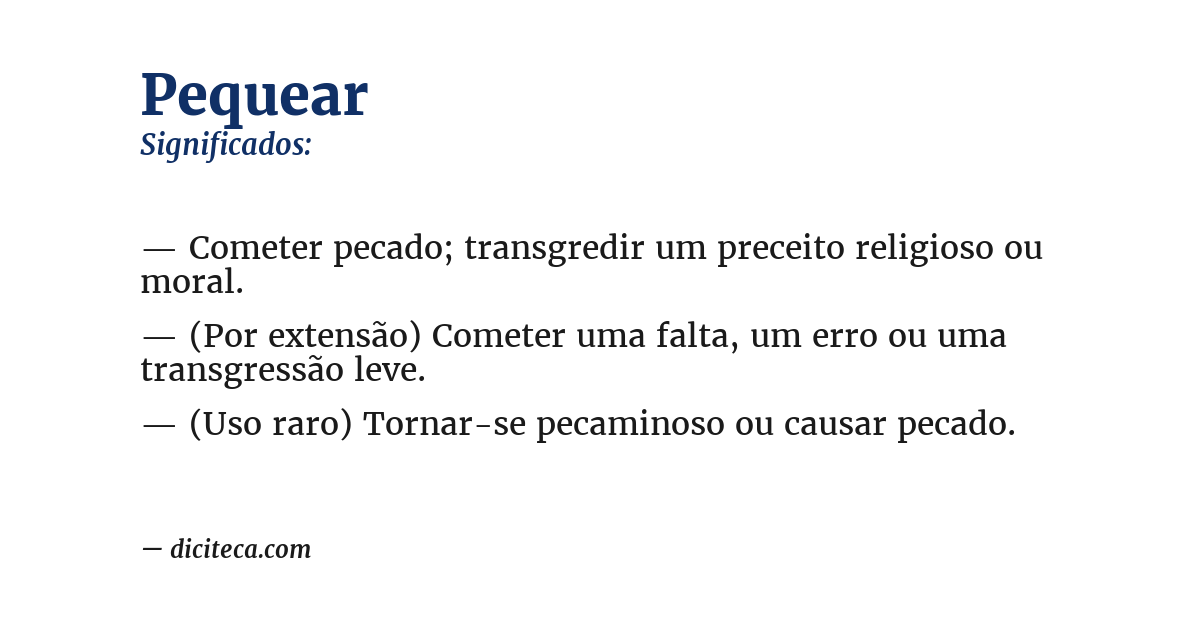 Significado de pequear