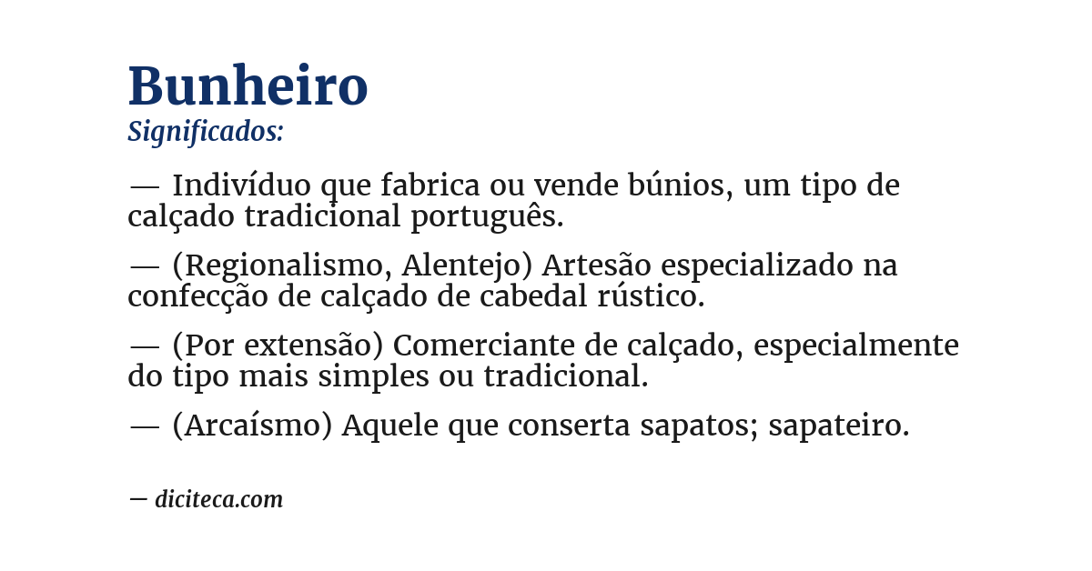 Significado de bunheiro