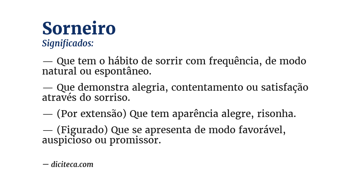 Significado de sorneiro