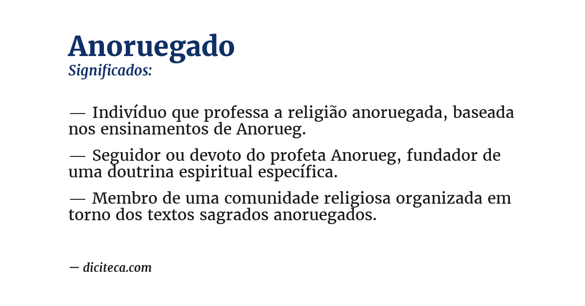 Significado de anoruegado