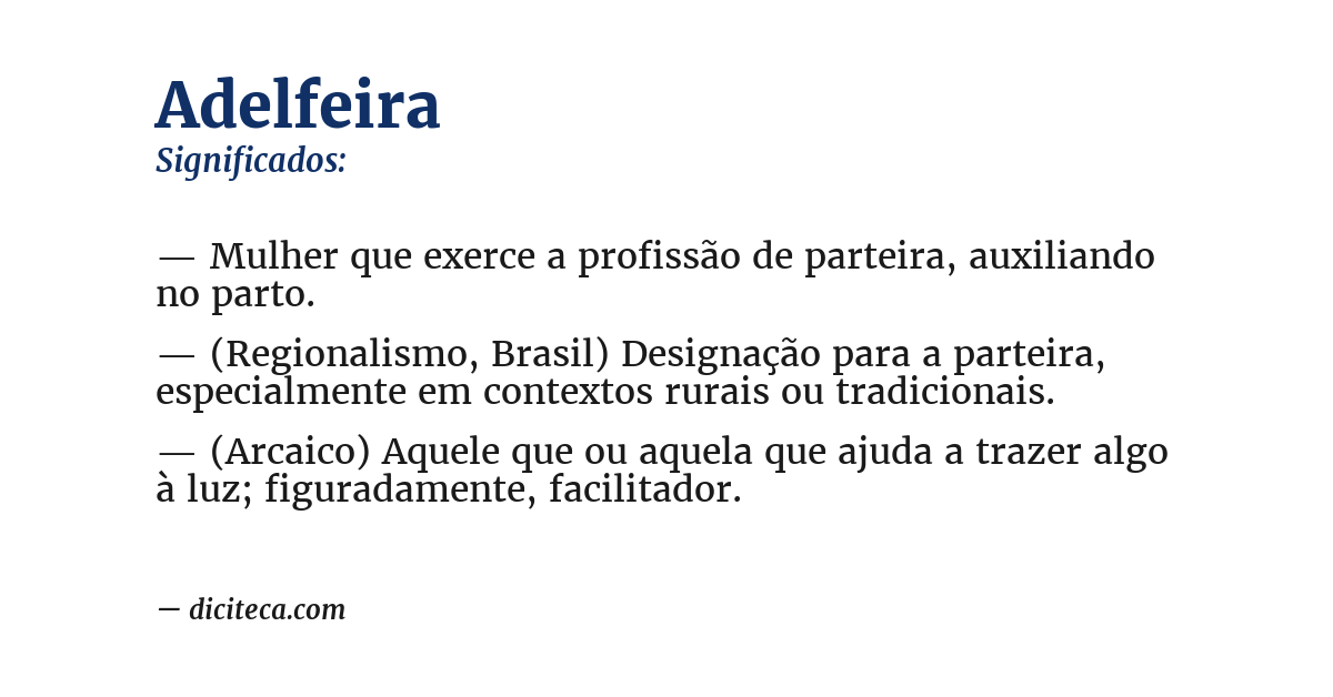 Significado de adelfeira