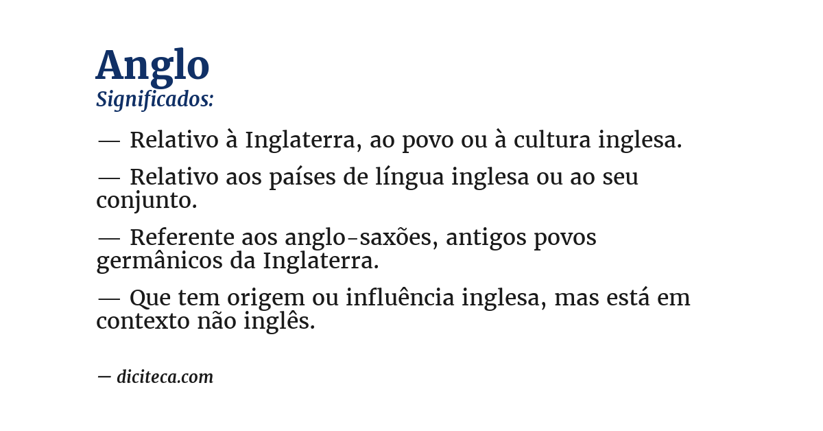 Significado de anglo