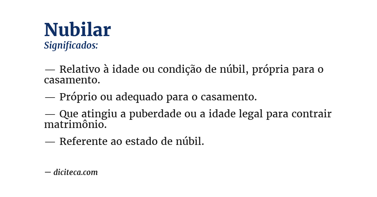 Significado de nubilar