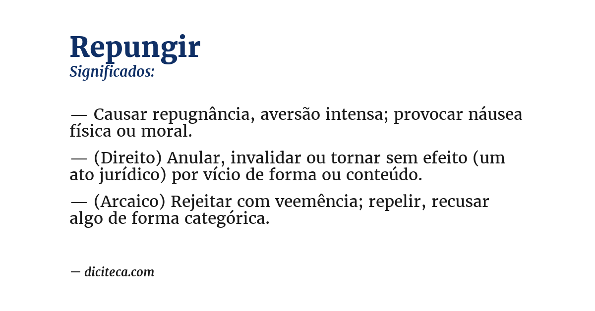 Significado de repungir