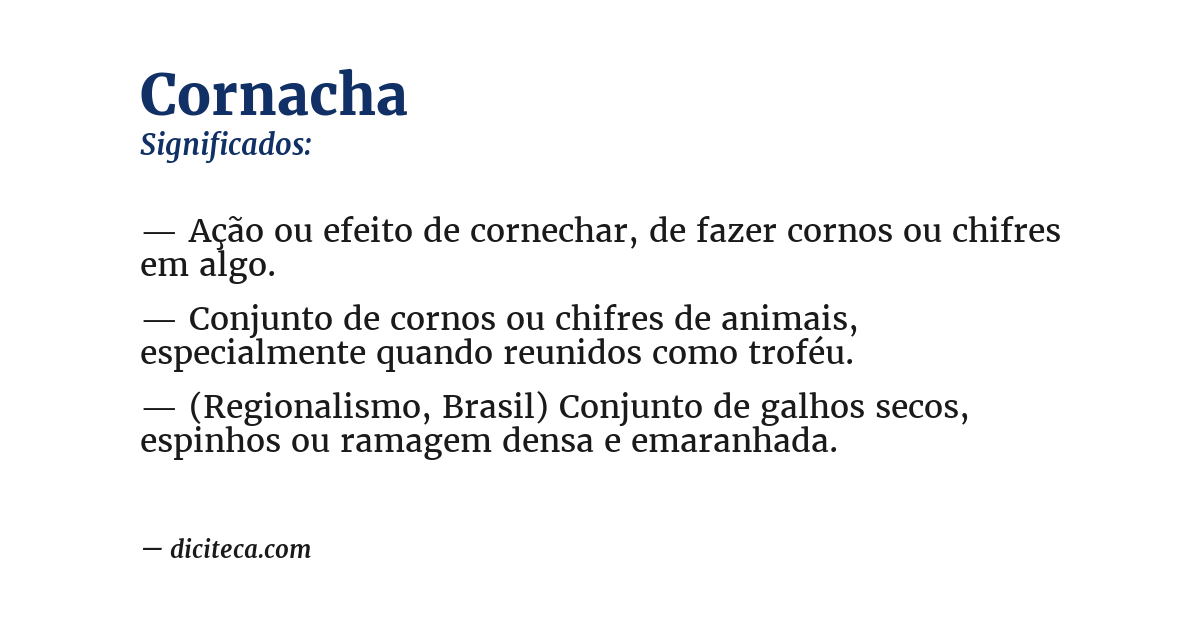 Significado de cornacha