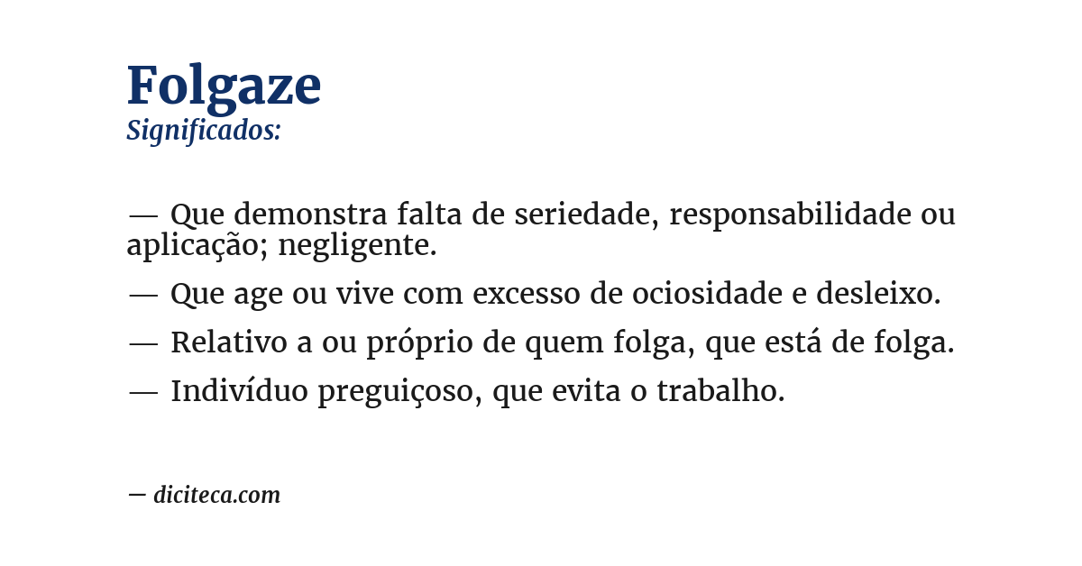 Significado de folgaze