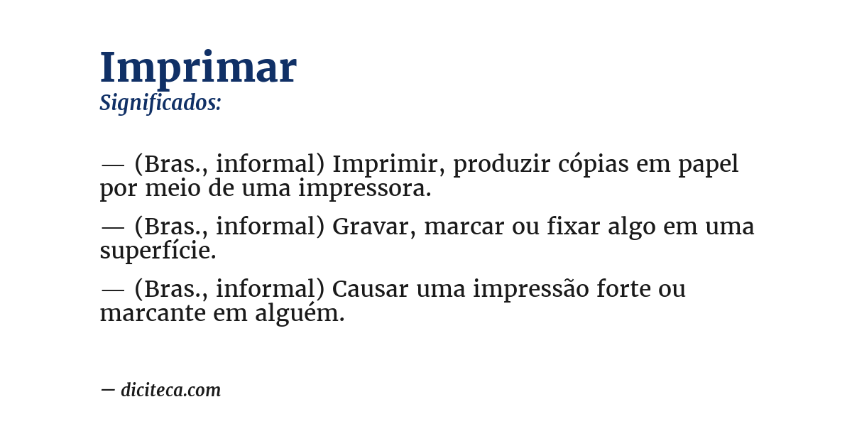 Significado de imprimar