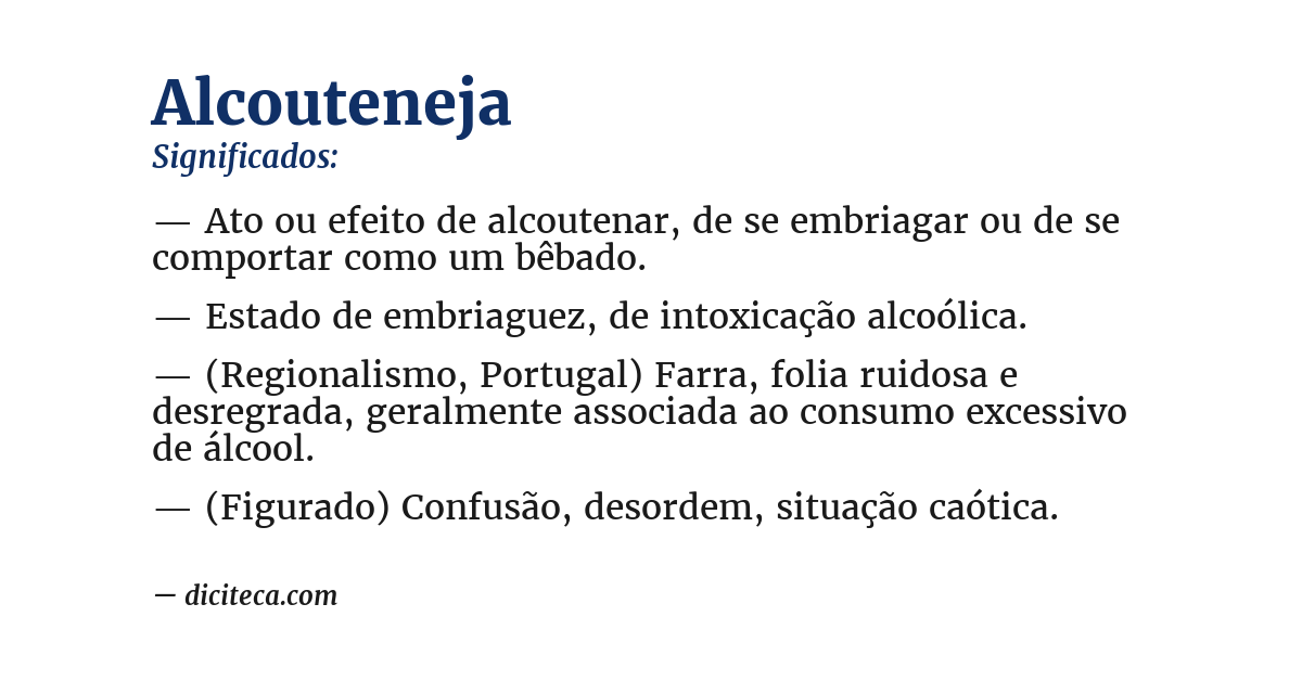 Significado de alcouteneja