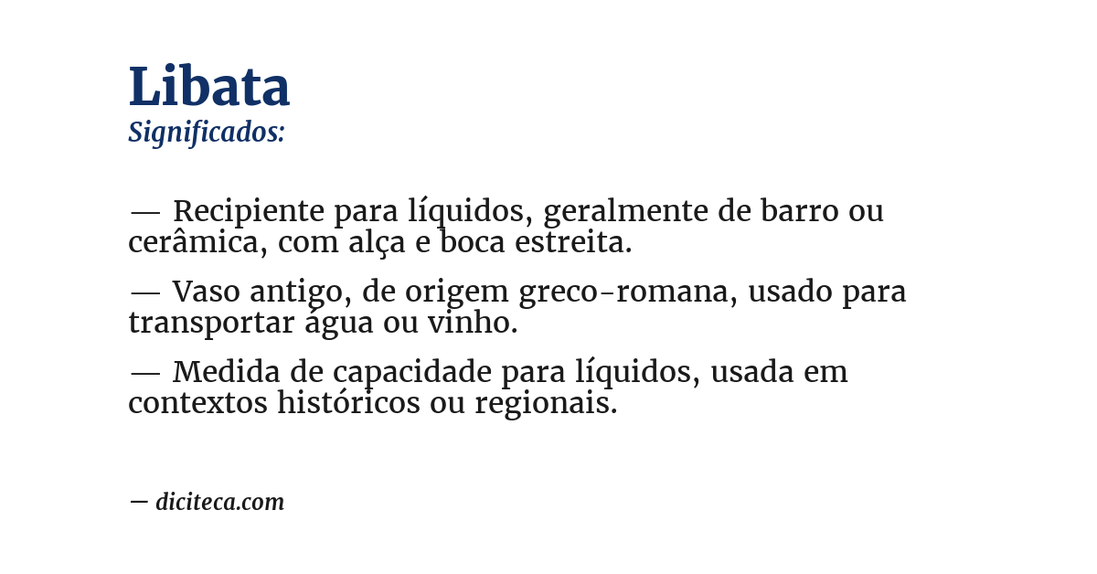 Significado de libata