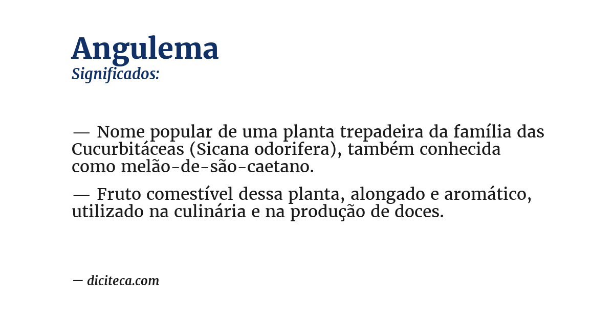 Significado de angulema