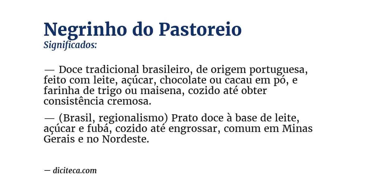 Significado de negrinho do pastoreio