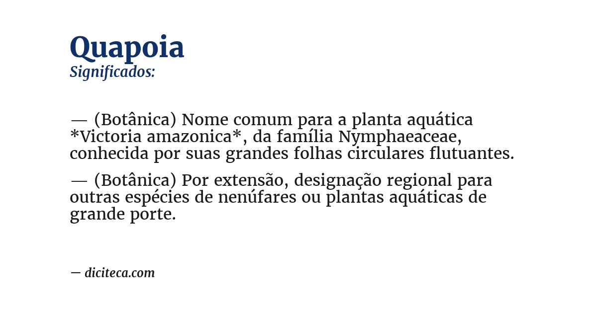 Significado de quapoia