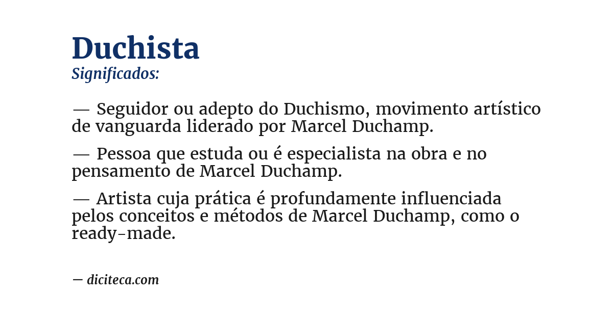 Significado de duchista