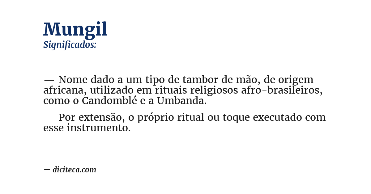 Significado de mungil
