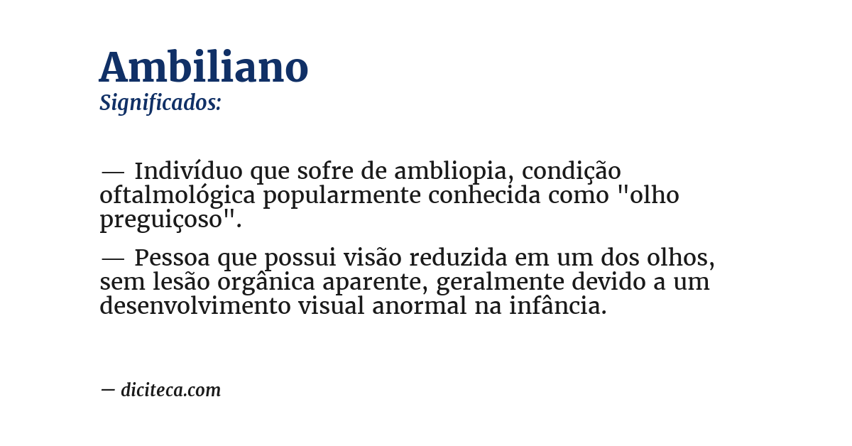 Significado de ambiliano