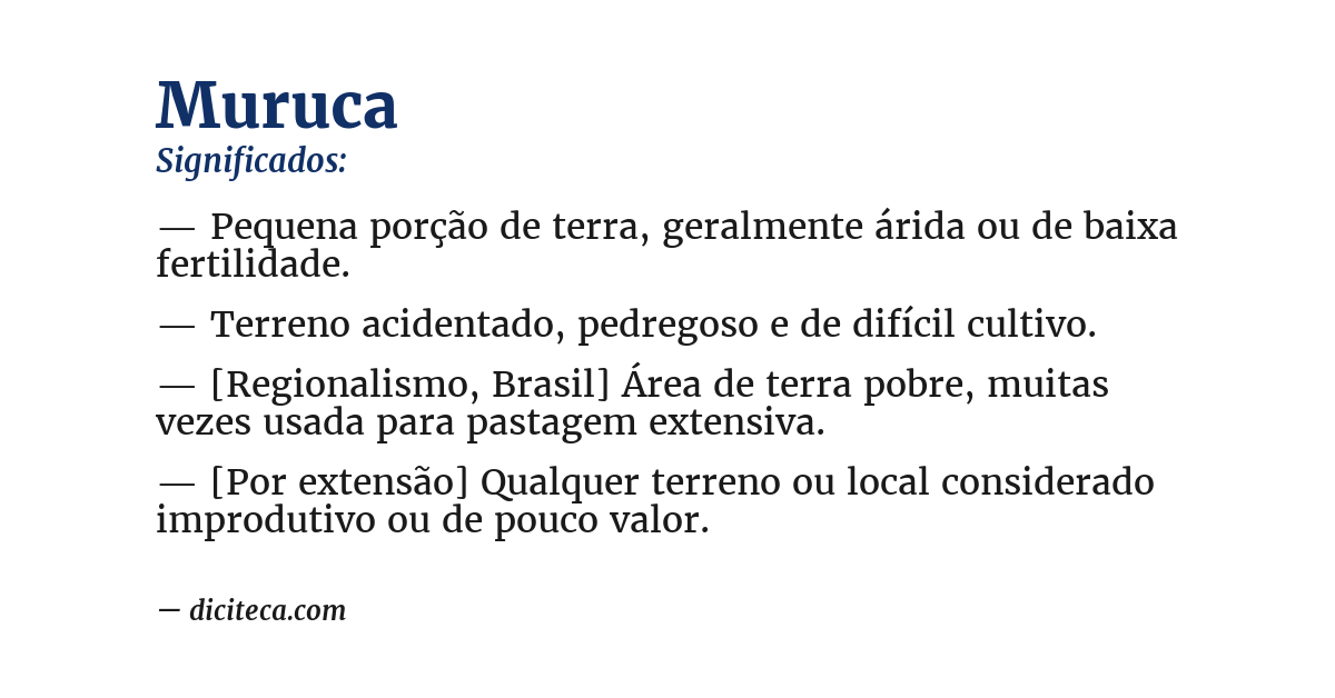 Significado de muruca