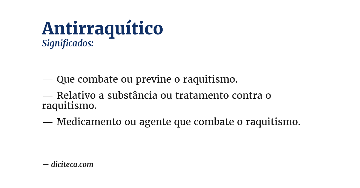 Significado de antirraquítico
