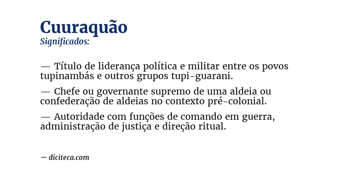 Significado de cuuraquão