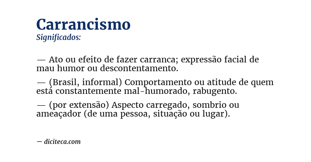 Significado de carrancismo