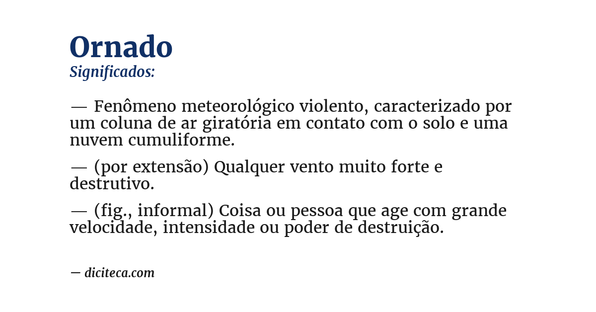 Significado de ornado