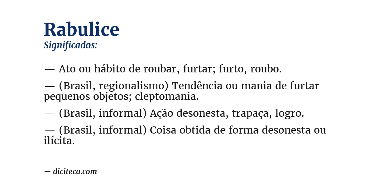 Significado de rabulice