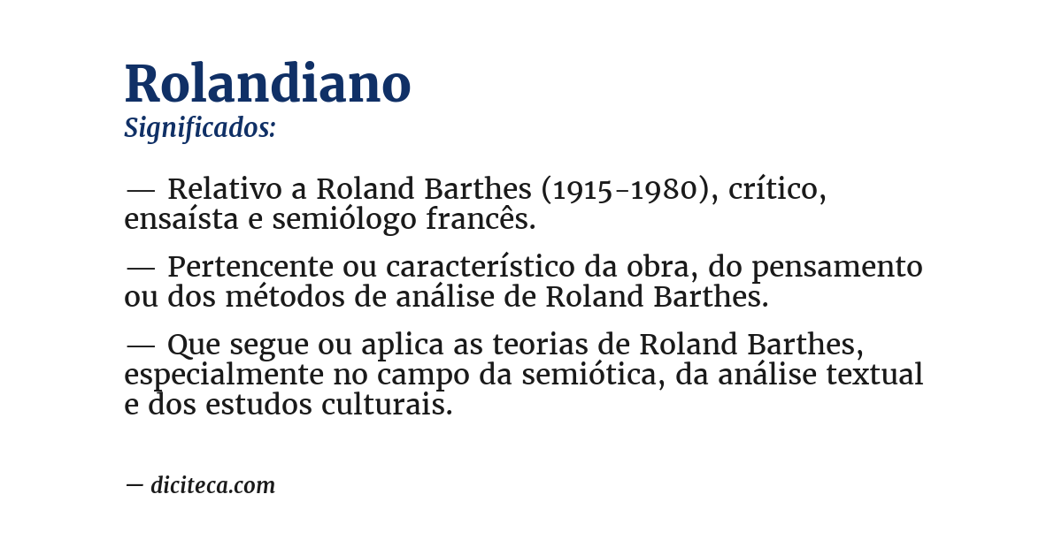 Significado de rolandiano