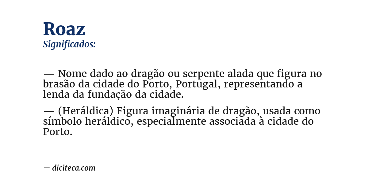Significado de roaz