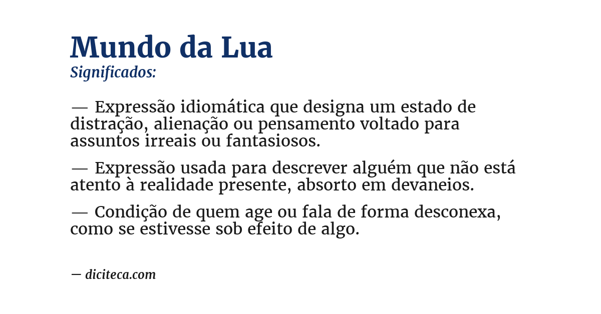 Significado de mundo da lua
