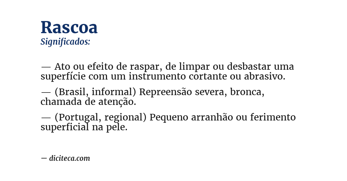 Significado de rascoa