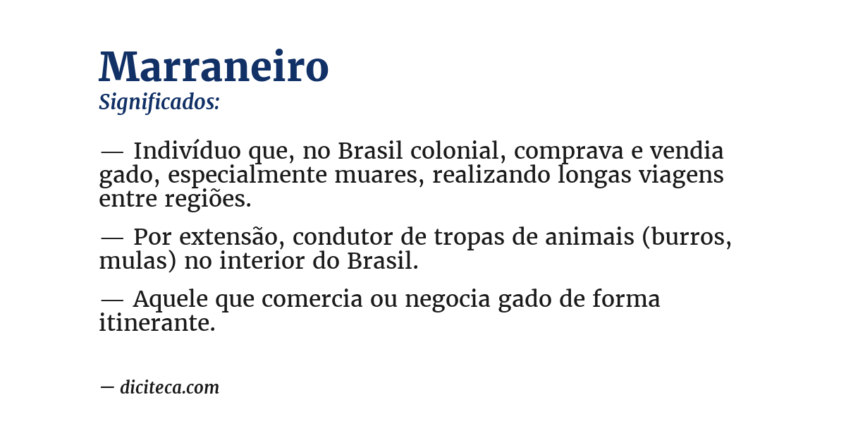 Significado de marraneiro