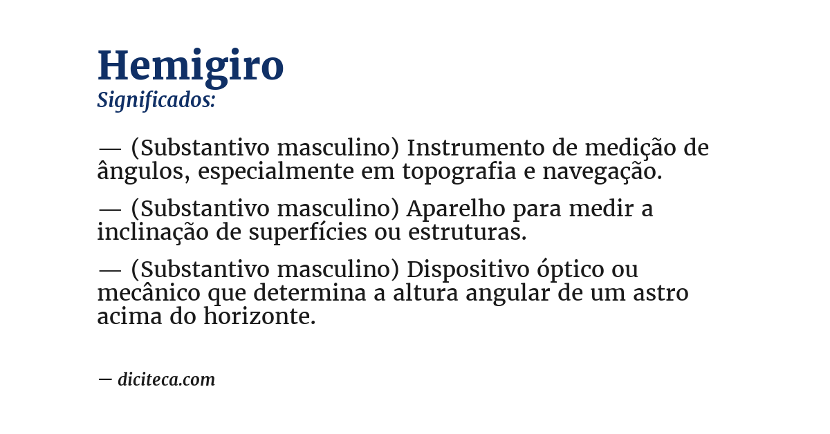 Significado de hemigiro