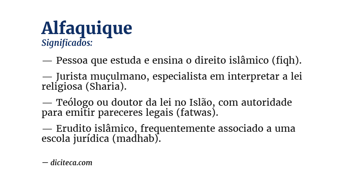 Significado de alfaquique