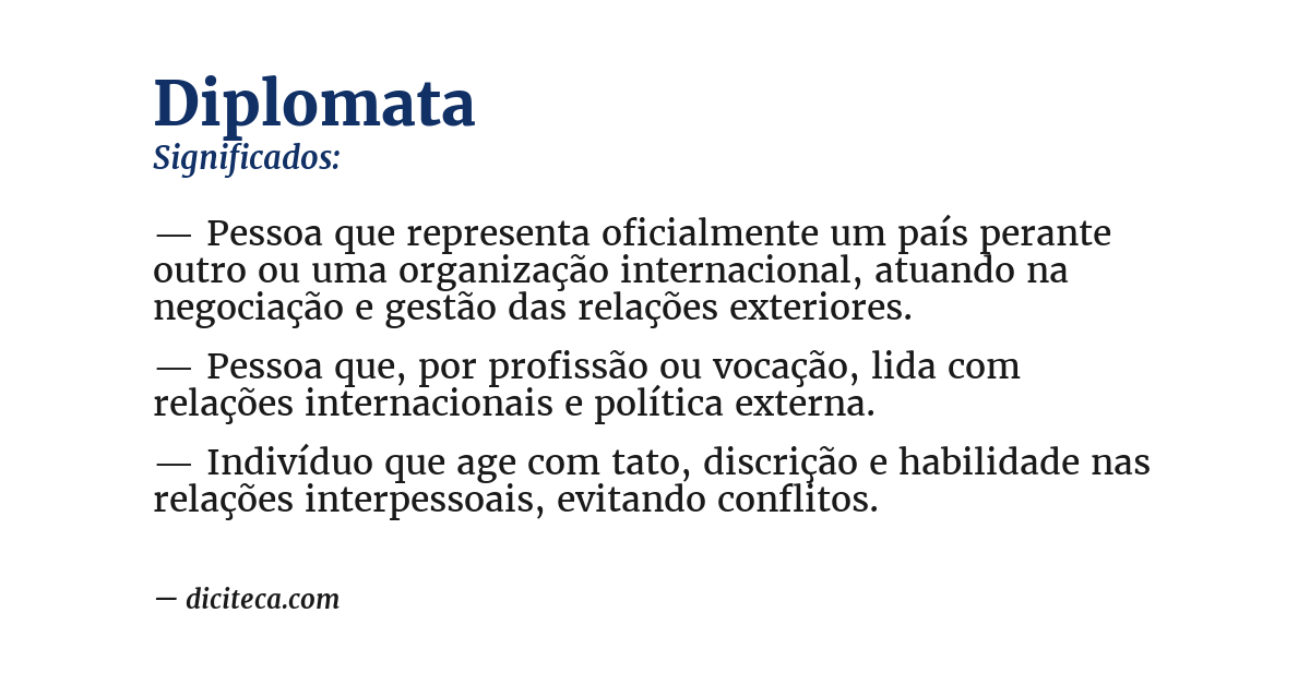 Significado de diplomata