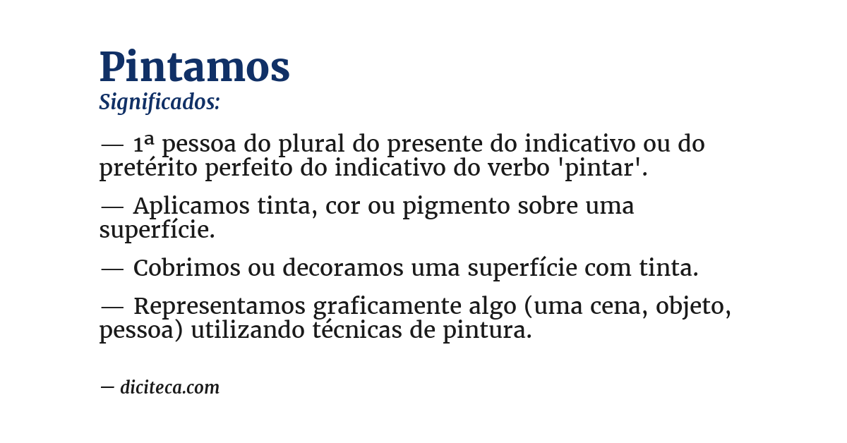 Significado de pintamos