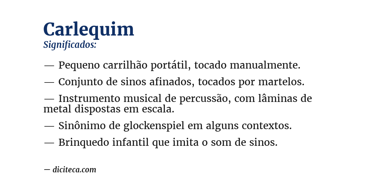 Significado de carlequim