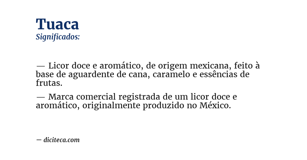 Significado de tuaca