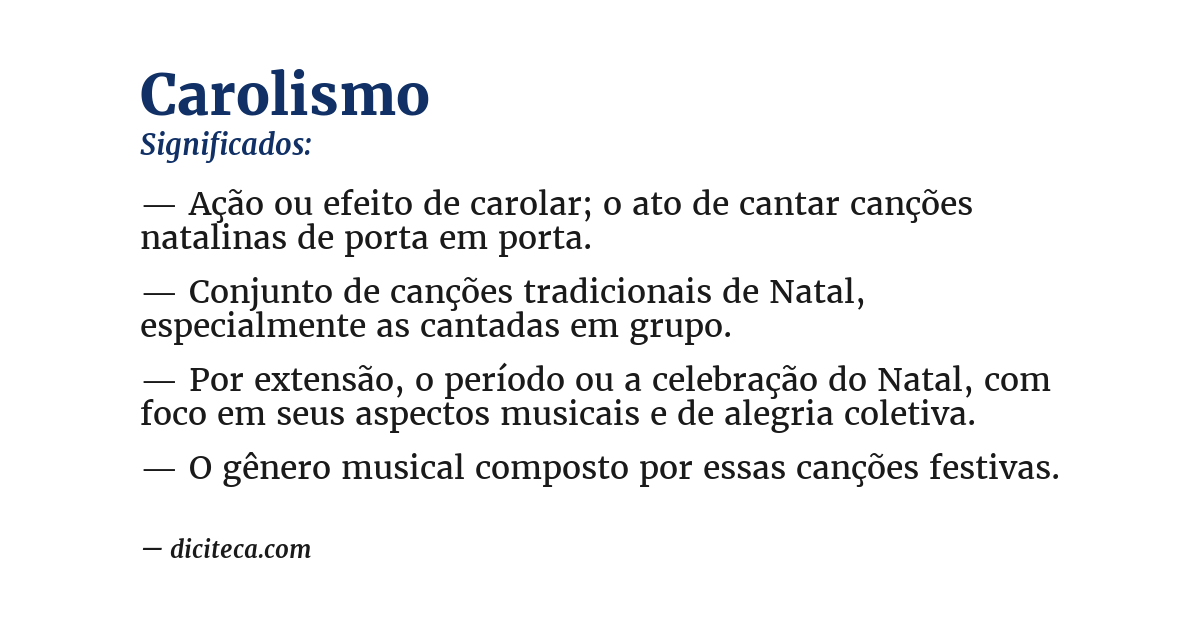 Significado de carolismo