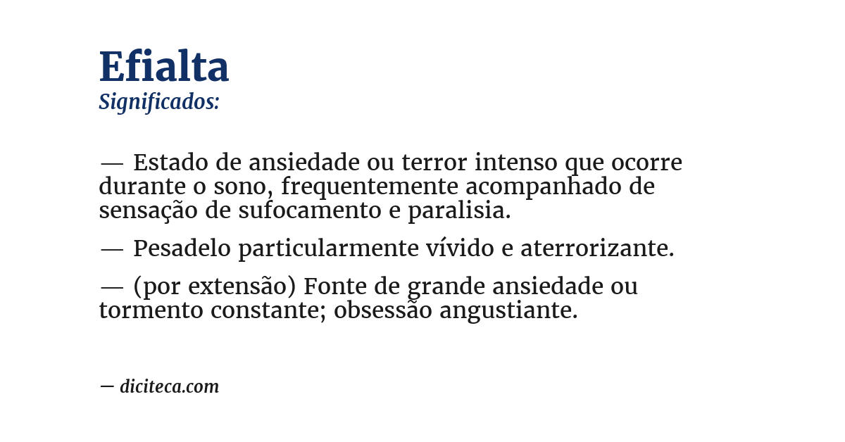 Significado de efialta