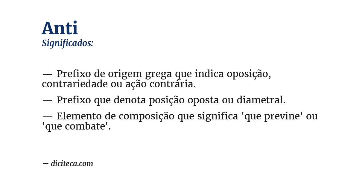 Significado de anti